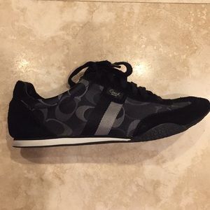 Coach Kinsley Black Grey Sneakers